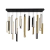 Modern Forms Chaos Led Linear Pendant In Black