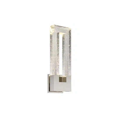 Modern Forms Chill 1-light Flush Mount In Polished Nickel