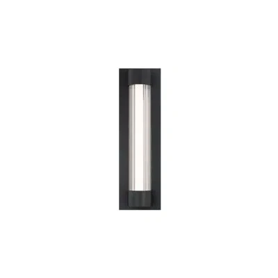 Modern Forms Chyzel Dimmable 4000k Led Outdoor Wall Light With Color Temperature Switch (2700k/3000k/3500k/4000k) In Powder Coated Finish