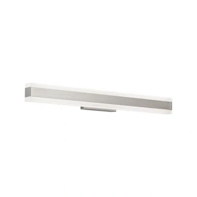 Modern Forms Cinch 2-light Dimmable Led Brushed Nickel Vanity Light