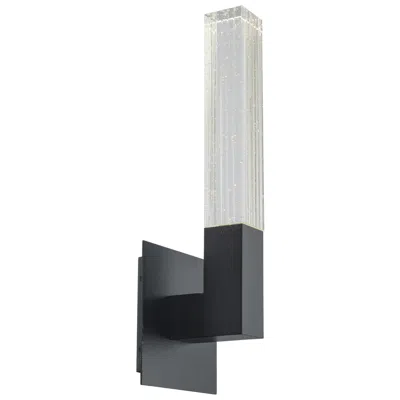 Modern Forms Cinema 15" High Black Led Wall Sconce