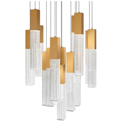 Modern Forms Cinema Aged Brass 2700-3000-3500-4000k In Gold