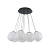 Modern Forms Cosmic 12 Light Led Multi-light Pendant In Black
