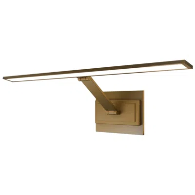 Modern Forms Diver 2.9"h X 24.3"w 1-light Picture Light In Aged Brass