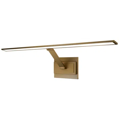 Modern Forms Diver 2.9"h X 30.1"w 1-light Picture Light In Aged Brass
