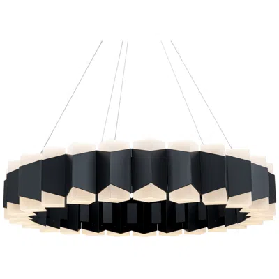 Modern Forms Dolman 27in Led Pendant 3000k In Black