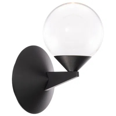 Modern Forms Double Bubble 7.75"h X 6.13"w 1-light Wall Sconce In Black