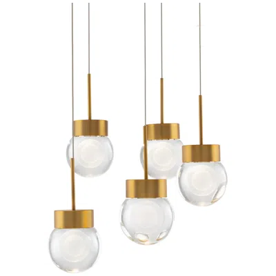 Modern Forms Double Bubble Aged Brass 3000k