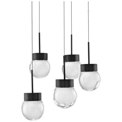 Modern Forms Double Bubble Black 3000k In Multi