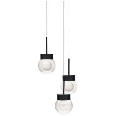 Modern Forms Double Bubble Black 3000k