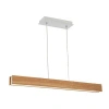 Modern Forms Drift 1 - Light Single Square / Rectangle Led Pendant In Walnut