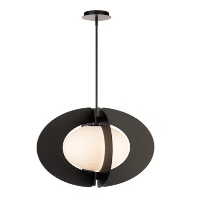 Modern Forms Echelon 1 - Light Geometric Led Pendant In Black