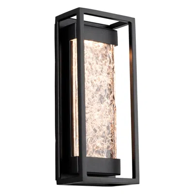 Modern Forms Elyse 12.38"h X 5.25"w 1-light Outdoor Wall Light In Black