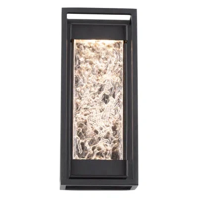 Modern Forms Elyse Black Integrated Led Outdoor Flush Mount