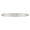 Modern Forms Emblem 1-light Dimmable Led Vanity Light In Sliver