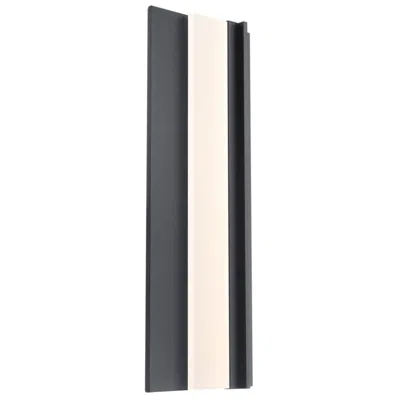 Modern Forms Enigma 27" High Black Modern Led Outdoor Wall Light