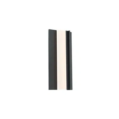 Modern Forms Enigma Black Integrated Led Outdoor Flush Mount