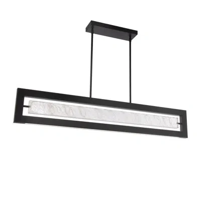 Modern Forms Equilibrium Led Square / Rectangle Pendant In Black