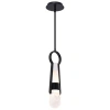 Modern Forms Ezra 1 - Light Single Geometric Led Pendant In Black
