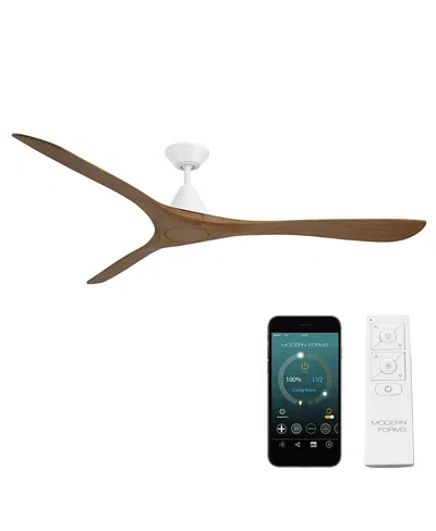 Modern Forms Fans Carve 72 In Indoor Or Outdoor Smart Home Ceiling Fan In Brown