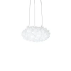 Modern Forms Fluffy 1 - Light Unique / Statement Geometric Led Pendant In Brushed Nickel