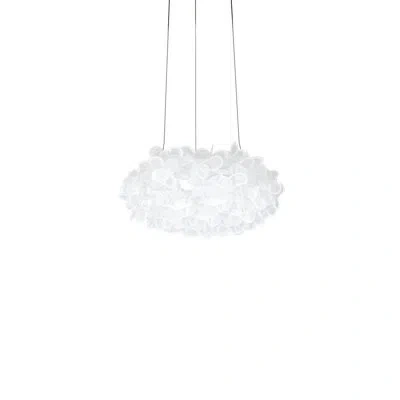 Modern Forms Fluffy 1 - Light Unique / Statement Geometric Led Pendant In Brushed Nickel