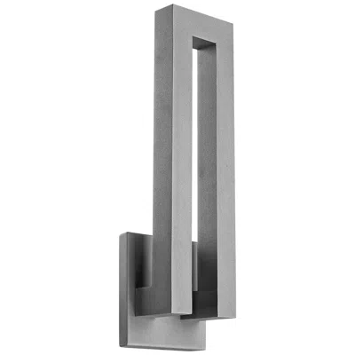 Modern Forms Forq 24" High Graphite Led Outdoor Wall Light