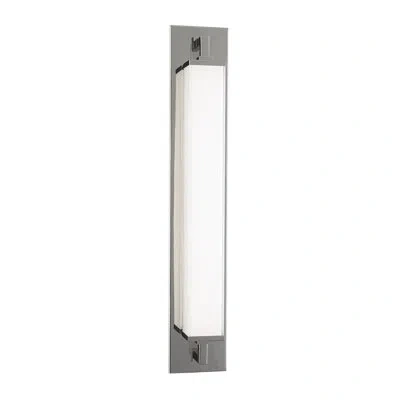 Modern Forms Gatsby 1-light Led Dimmable Flush Mount In Polished Nickel