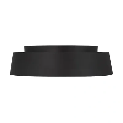 Modern Forms Gilt 1 - Light Simple Drum Led Flush Mount In Gold
