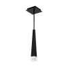Modern Forms Harper 1 - Light Single Geometric Led Pendant In Black