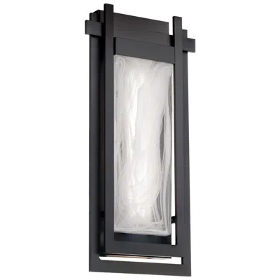 Modern Forms Haze 22" High Black Led Outdoor Wall Light