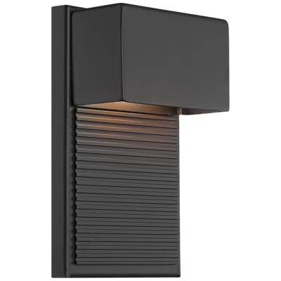 Modern Forms Hiline Black 8" High Dark Sky Modern Led Outdoor Light