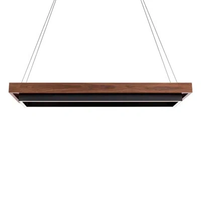 Modern Forms Hustler 1 - Light Pool Table Lights Rectangle Led Pendant In Brown