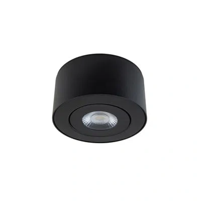 Modern Forms I Spy Integrated Led Outdoor Flush Mount In Black