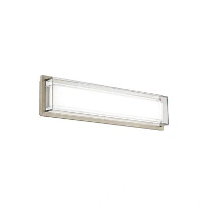 Modern Forms Ice Bar 38" Dimmable Led Bath Vanity & Wall Light With Built In Color Temperature Switch (2700k/3000 In Brushed Nickel