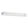 Modern Forms Ice Dimmable Led Vanity Light With Sparkling Glass Diffuser In Chrome;frosted