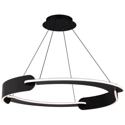Modern Forms Ilios 32 1/4" Wide Black Led Pendant Light