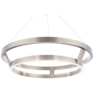 Modern Forms Imperial 42" Brushed Nickel Pendant