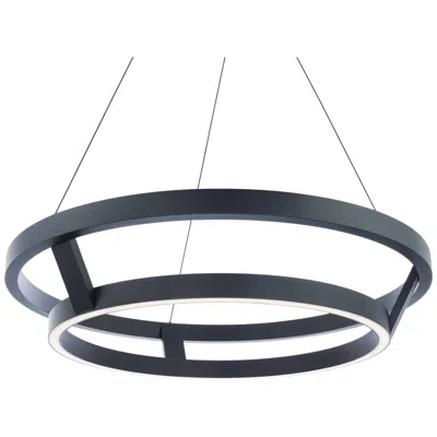 Modern Forms Imperial 42" Wide Black Led Chandelier
