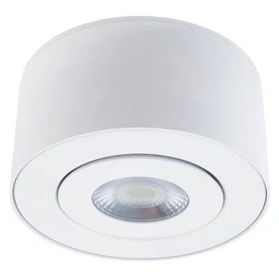Modern Forms I-spy 5" Wide White Finish Outdoor Led Puck Light
