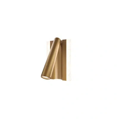 Modern Forms Ivery Led Adjustable Reading Light With Built-in Usb & Usbc Port, 3000k Color Temperature In Aged Brass