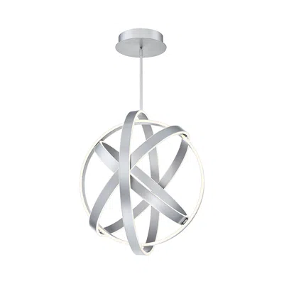 Modern Forms Kinetic 28" Wide Titanium 4-light Led Pendant