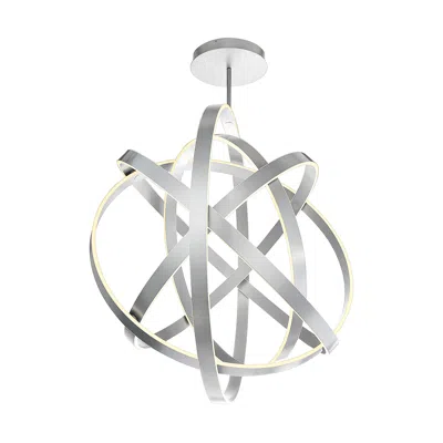 Modern Forms Kinetic 60" Wide Titanium 5-light Led Pendant