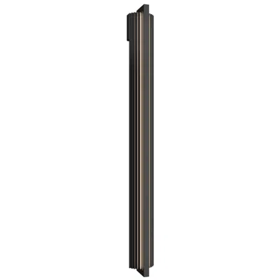 Modern Forms Krimp 48"h X 4.75"w 1-light Outdoor Wall Light In Black