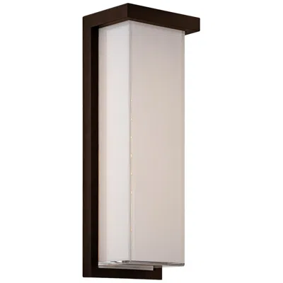 Modern Forms Ledge 14" High Bronze Led Outdoor Wall Light