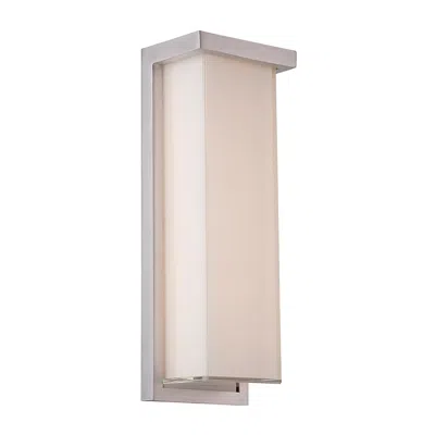 Modern Forms Ledge 14" High Brushed Aluminum Led Outdoor Wall Light