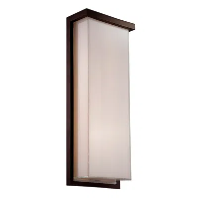 Modern Forms Ledge 20" High Bronze Led Outdoor Wall Light