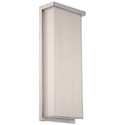Modern Forms Ledge 20" High Brushed Aluminum Led Outdoor Wall Light