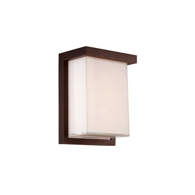 Modern Forms Ledge 8"h X 6"w 1-light Outdoor Wall Light In Bronze