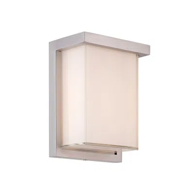 Modern Forms Ledge 8"h X 6"w 1-light Outdoor Wall Light In Brushed Aluminum